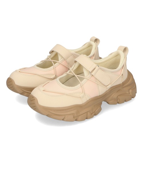 ORiental TRaffic(オリエンタルトラフィック)の「チューブストラップデザインベルトスニーカー/OT3751(スニーカー・レディース・シルバー/ピンク/ブラック・41/39/40/35/36/37/38)」の22枚目の写真