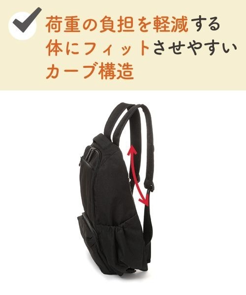 人間工学に基づいて考えた！】からだよろこぶ楽々リュックサック