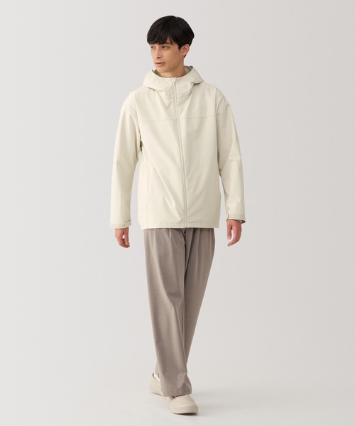 無印良品（ムジルシリョウヒン）の「紳士　撥水　フードジャケット（その他アウター・メンズ・ブルー系/ダークネイビー/グレー/ブラック/アイボリー/ブラウン系・S/M/L/XL）」の7枚目の写真