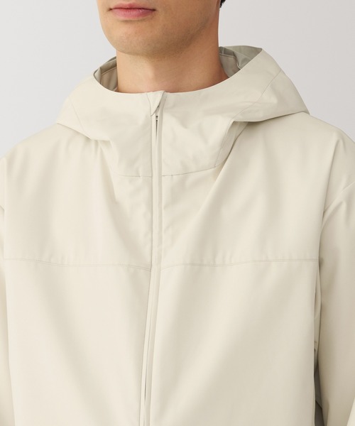 無印良品（ムジルシリョウヒン）の「紳士　撥水　フードジャケット（その他アウター・メンズ・ブルー系/ダークネイビー/グレー/ブラック/アイボリー/ブラウン系・S/M/L/XL）」の10枚目の写真