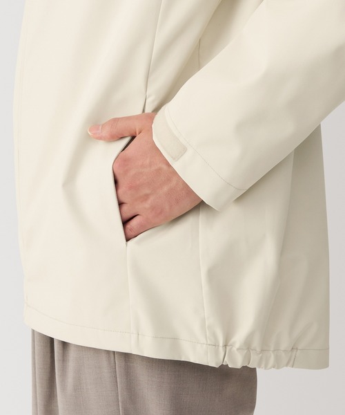 無印良品（ムジルシリョウヒン）の「紳士　撥水　フードジャケット（その他アウター・メンズ・ブルー系/ダークネイビー/グレー/ブラック/アイボリー/ブラウン系・S/M/L/XL）」の11枚目の写真