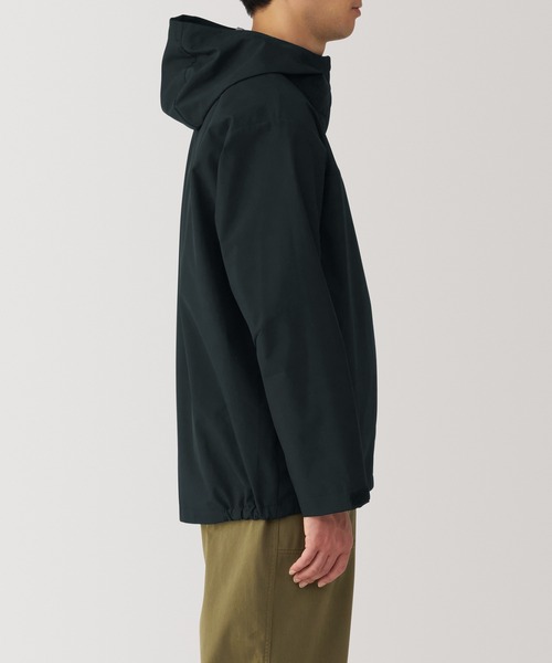 無印良品（ムジルシリョウヒン）の「紳士　撥水　フードジャケット（その他アウター・メンズ・ブルー系/ダークネイビー/グレー/ブラック/アイボリー/ブラウン系・S/M/L/XL）」の16枚目の写真