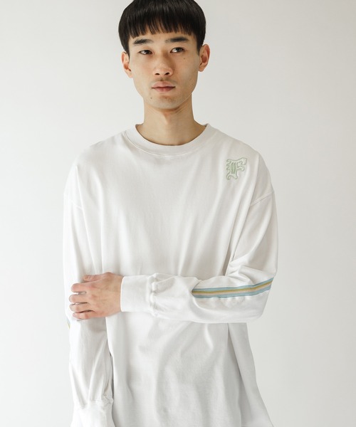 FACETASM（ファセッタズム）の「FACETASM/ファセッタズム MINI RIB LONGSLEEVE TEE ロンT（Tシャツ/カットソー・メンズ・ブルー/ブラック/ホワイト・4/3/5）」の13枚目の写真