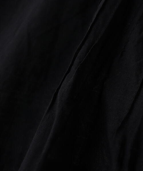 KMRii（ケムリ）の「KMRii/ケムリ/別注Stand Collar Layer Shirt（シャツ/ブラウス・メンズ・ブラック/ホワイト・1/2/3）」の19枚目の写真