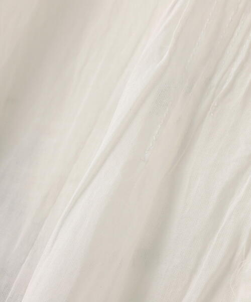 KMRii（ケムリ）の「KMRii/ケムリ/別注Stand Collar Layer Shirt（シャツ/ブラウス・メンズ・ブラック/ホワイト・1/2/3）」の13枚目の写真