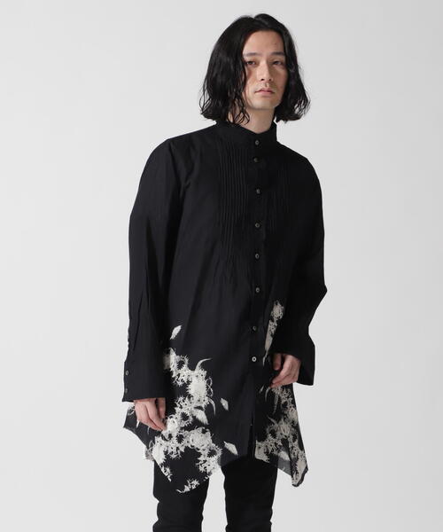 KMRii カーディガン  FLASH別注 スタッズレザー 民族 KMRii/ケムリ/別注Magnolia feather Cut/SS | ROYAL FLASH