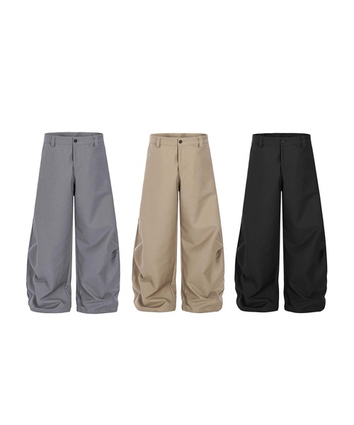 aimoha(アイモハ)の「【aimoha neo】Contour Wide Cargo(カーゴパンツ・メンズ・グレー/ベージュ/ブラック・LARGE/MEDIUM/X-LARGE/SMALL/XX-LARGE)」の4枚目の写真