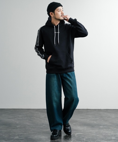 Champion - プルオーバーパーカー Champion パーカー HOODED オーバーサイズ プルオーバーパーカー