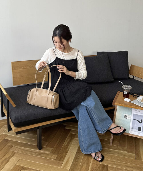 A.P.C. 新品未使用　デッドストック　ボストンバック un/neu ボストンバッグ アウトポケットスクエアボストンバッグ