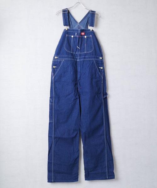 Dickies(ディッキーズ)の「【T8】【Dickies】DUCK BIB OVERALL / ダック ビブ オーバーオール レングス30 DK100-30(サロペット/オーバーオール・メンズ・ブルー系その他/オリーブ/ブラウン/ブラック・40inch/38inch/34inch/30inch/32inch/36inch)」の4枚目の写真