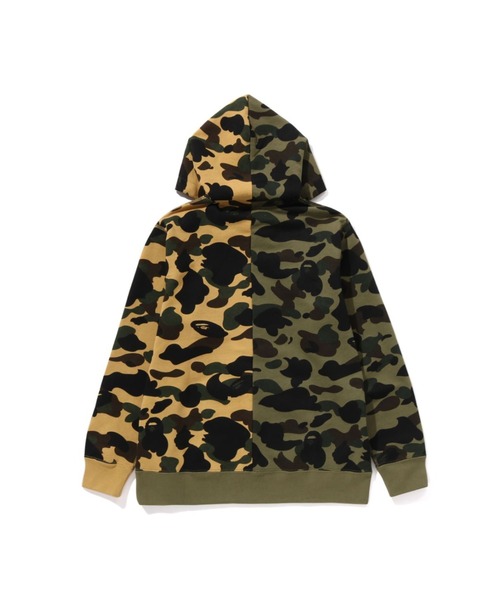 A BATHING APE(アベイシングエイプ)の「1ST CAMO SEPARATE PULLOVER HOODIE(パーカー・キッズ・マルチ・160/150)」の2枚目の写真