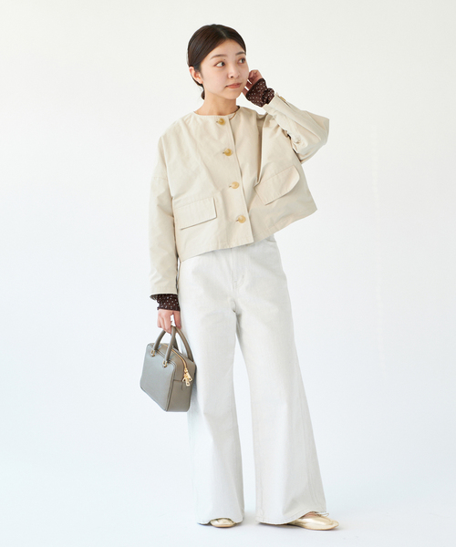 IENA（イエナ）の「PORSELLI/ポルセリ LEATHER バレエシューズ（バレエシューズ・レディース・ブラック/ゴールド・38/39/36/37）」の12枚目の写真