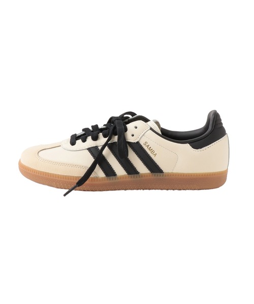 DRESSLAVE（ドレスレイブ）の「adidas originals / SAMBA OG W(サンバオージー NIN90 ID0478)（スニーカー・レディース・ベージュ・35/40/45）」の3枚目の写真