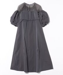 STYLEBLOCK（スタイルブロック）の「TNタフタ×チュールドッキングワンピース（ワンピース）」