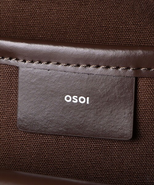 OSOI（オソイ）の「【一部別注】＜OSOI＞FOLDER BROT バッグ（ショルダーバッグ・レディース・オフホワイト/ブラック/ダークブラウン・FREE）」の13枚目の写真