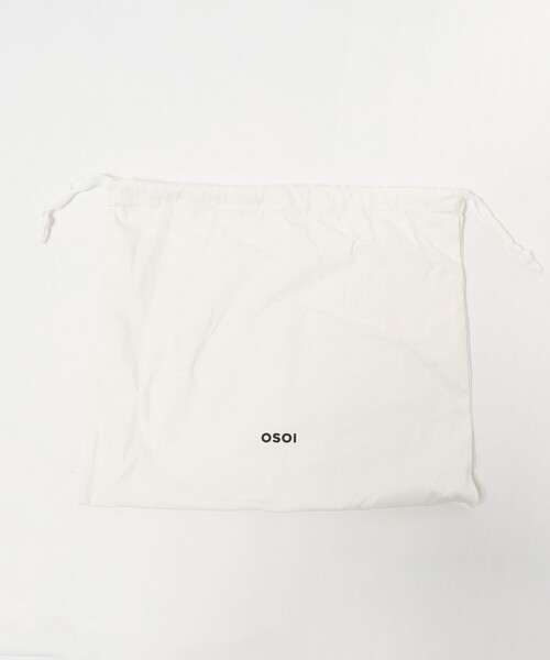 OSOI(オソイ)の「【一部別注】<OSOI>FOLDER BROT バッグ(ショルダーバッグ・レディース・オフホワイト/ブラック/ダークブラウン・FREE)」の20枚目の写真