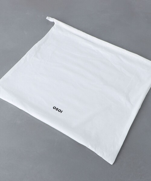 OSOI オソイ　FOLDER BROT ショルダーバッグ　WHITE OSOI White Folder Brot Bag OSOI