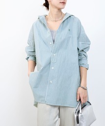 TICCA | 【TICCA】ハーブスクエアストライプシャツ(シャツ/ブラウス)