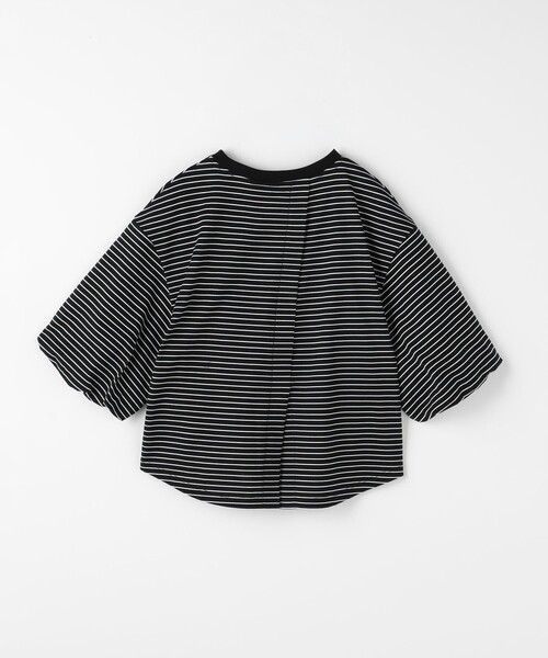 パフギャザースリーブ プルオーバー カットソー（Tシャツ