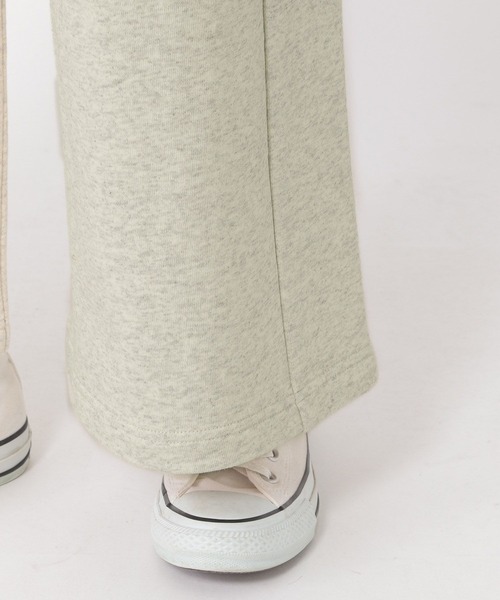 studio CLIP（スタディオクリップ）の「裏毛スッキリストレートパンツ[プチ・トールサイズあり]（スウェットパンツ・レディース・グレー/アイボリー/スモーク・FREE/PF/TF）」の11枚目の写真