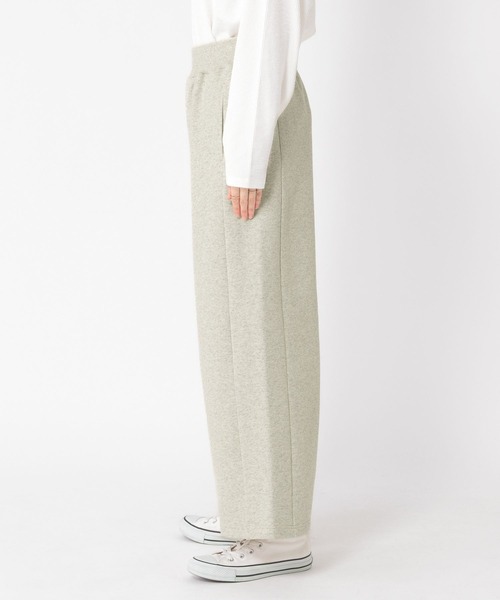 studio CLIP（スタディオクリップ）の「裏毛スッキリストレートパンツ[プチ・トールサイズあり]（スウェットパンツ・レディース・グレー/アイボリー/スモーク・FREE/PF/TF）」の7枚目の写真