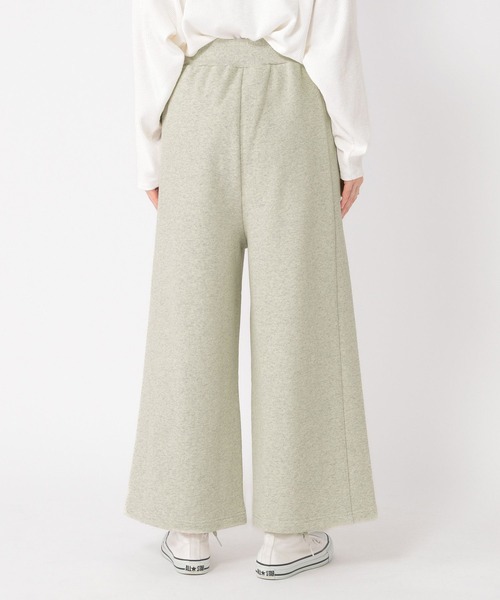 studio CLIP（スタディオクリップ）の「裏毛スッキリストレートパンツ[プチ・トールサイズあり]（スウェットパンツ・レディース・グレー/アイボリー/スモーク・FREE/PF/TF）」の8枚目の写真