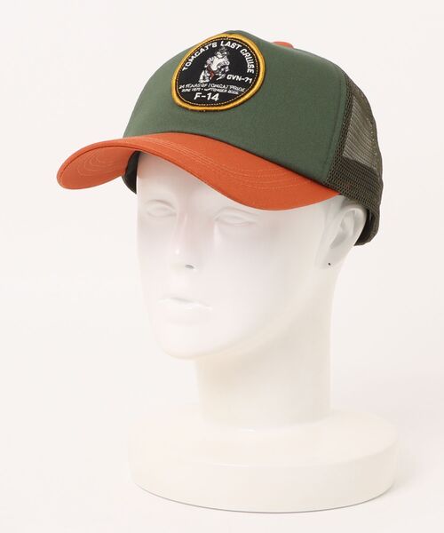 AVIREX/アヴィレックス EX USNA TOMCAT WAPPEN MESHCAP