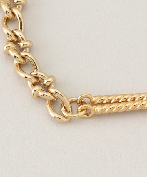 plage（プラージュ）の「ENNATO / エナトー ASHID ブレスレット（ブレスレット・レディース・ゴールド・FREE）」の5枚目の写真