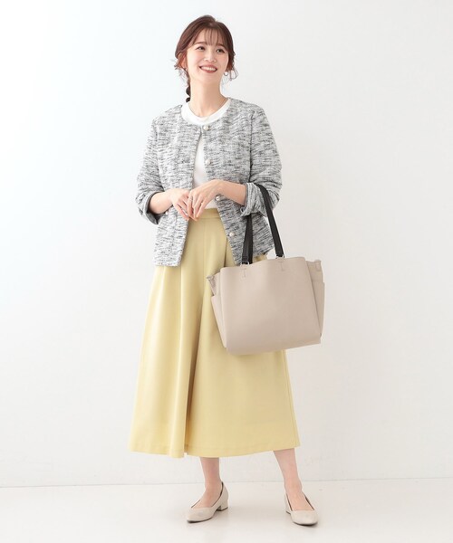 SHOO・LA・RUE(シューラルー)の「3WAYトートバッグ(トートバッグ・レディース・ベージュ系4/ブラック/ナチュラル・00)」の6枚目の写真