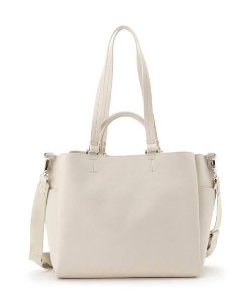 SHOO・LA・RUE(シューラルー)の「3WAYトートバッグ(トートバッグ・レディース・ベージュ系4/ブラック/ナチュラル・00)」の15枚目の写真