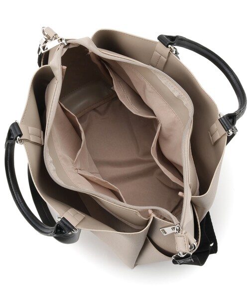 SHOO・LA・RUE(シューラルー)の「3WAYトートバッグ(トートバッグ・レディース・ベージュ系4/ブラック/ナチュラル・00)」の18枚目の写真