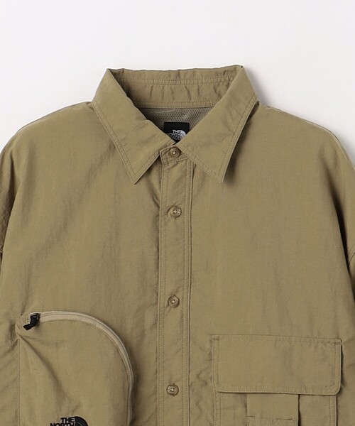 THE NORTH FACE（ザノースフェイス）の「＜THE NORTH FACE＞ ロングスリーブ フィールド ユーティリティ シャツ（シャツ/ブラウス・メンズ・ブラック/オリーブ・XL/L/M）」の4枚目の写真