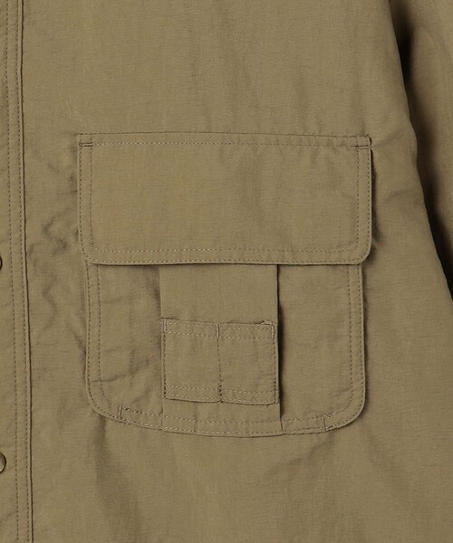 THE NORTH FACE（ザノースフェイス）の「＜THE NORTH FACE＞ ロングスリーブ フィールド ユーティリティ シャツ（シャツ/ブラウス・メンズ・ブラック/オリーブ・XL/L/M）」の7枚目の写真