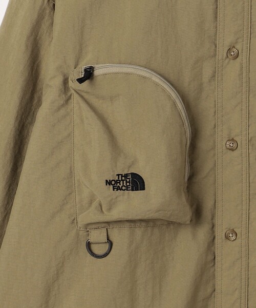 THE NORTH FACE（ザノースフェイス）の「＜THE NORTH FACE＞ ロングスリーブ フィールド ユーティリティ シャツ（シャツ/ブラウス・メンズ・ブラック/オリーブ・XL/L/M）」の8枚目の写真