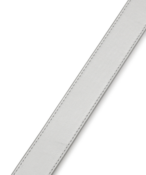 JUN&ROPE'（ジュンアンドロペ）の「エンボスロゴ　スライドベルト（ベルト・レディース・ブラック/シルバー/ホワイト・FREE）」の5枚目の写真