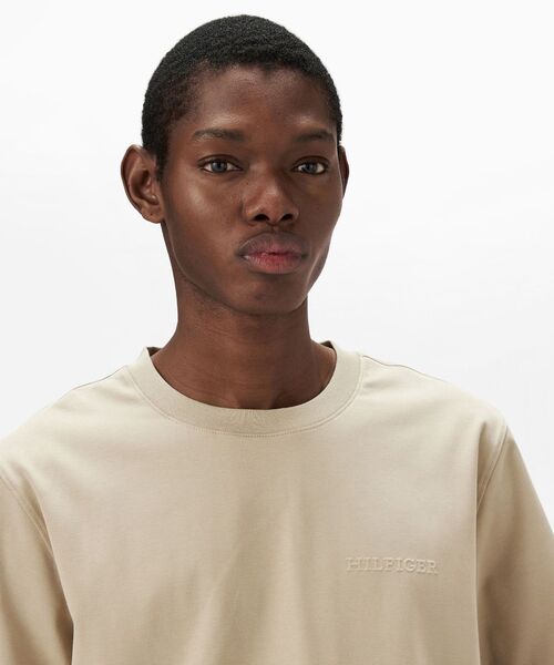 インターロックエンボスTシャツ TOMMY HILFIGER｜インターロックエンボスTシャツ | Rakuten