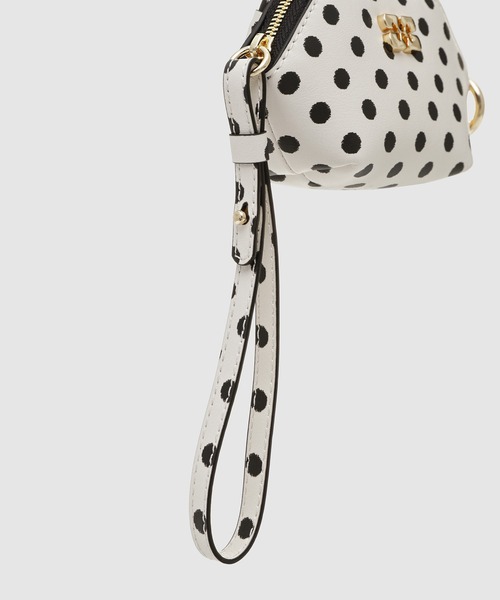 セール】Ganni Bou Bag Nano Print Dots（ハンドバッグ）｜GANNI