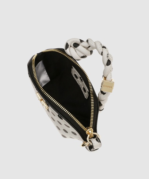 セール】Ganni Bou Bag Nano Print Dots（ハンドバッグ）｜GANNI