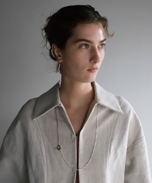 SILVER 18KGP ポウムラリエット（ネックレス）｜TEN.（テン）の