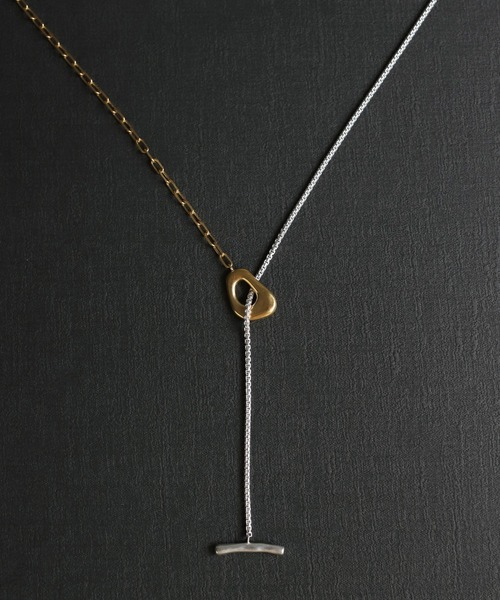 SILVER 18KGP ポウムラリエット（ネックレス）｜TEN.（テン）の