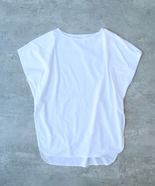 yuni（ユニ　）の「ハイパワーポンチ フレンチプルオーバー（Tシャツ/カットソー・レディース・ブラック/ホワイト/ボルドー/イエロー・FREE）」の2枚目の写真