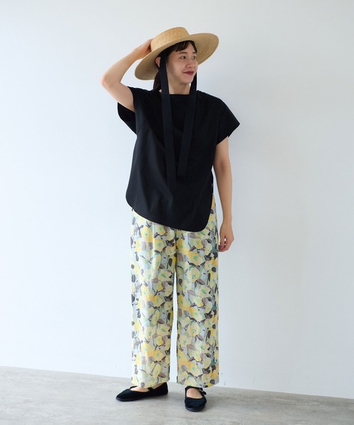 yuni（ユニ　）の「ハイパワーポンチ フレンチプルオーバー（Tシャツ/カットソー・レディース・ブラック/ホワイト/ボルドー/イエロー・FREE）」の18枚目の写真