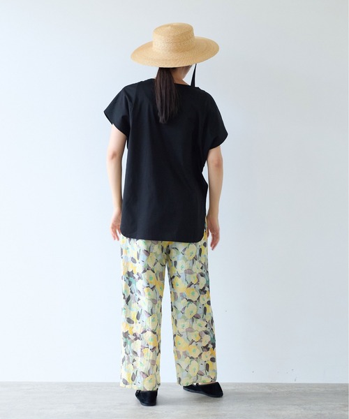 yuni（ユニ　）の「ハイパワーポンチ フレンチプルオーバー（Tシャツ/カットソー・レディース・ブラック/ホワイト/ボルドー/イエロー・FREE）」の16枚目の写真