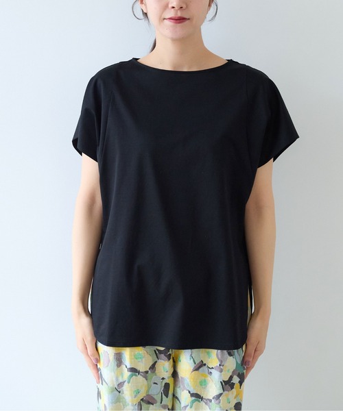 yuni（ユニ　）の「ハイパワーポンチ フレンチプルオーバー（Tシャツ/カットソー・レディース・ブラック/ホワイト/ボルドー/イエロー・FREE）」の12枚目の写真