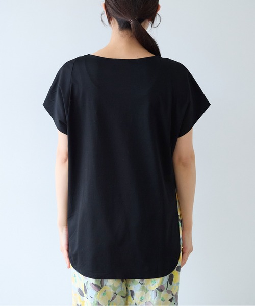 yuni（ユニ　）の「ハイパワーポンチ フレンチプルオーバー（Tシャツ/カットソー・レディース・ブラック/ホワイト/ボルドー/イエロー・FREE）」の10枚目の写真