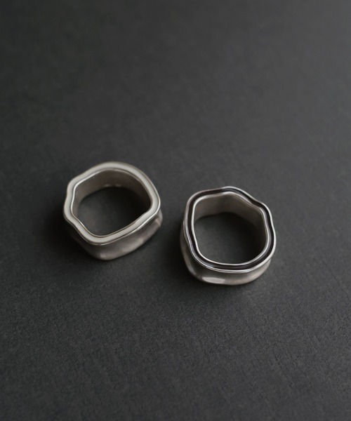 TEN.(テン)の「SILVER925 ファネルリング (17~21号) リング ギフト ペアリング メンズ(リング・メンズ・ダークブラウン/ホワイト・#21/#19/#17)」の12枚目の写真