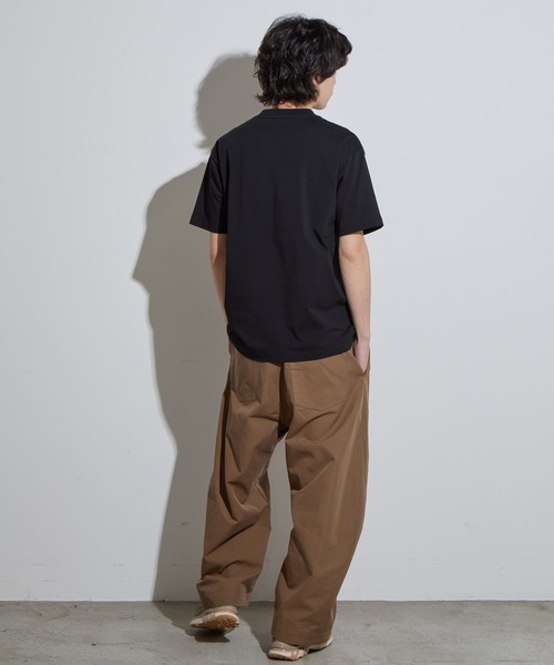 SLICK(スリック)の「【SLICK/スリック】Regular Fit Printed T-Shirt (Routin) / レギュラーフィットプリントTシャツ /レギュラーフィット / ヘビーウェイト(Tシャツ/カットソー・メンズ・ホワイト/ブラック・3/2/1)」の6枚目の写真