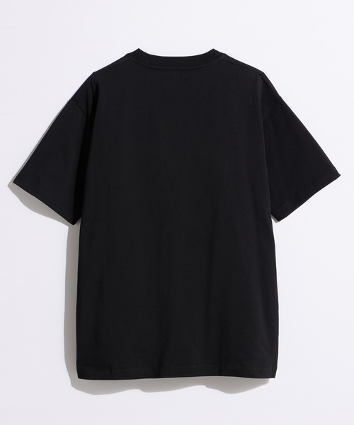 SLICK(スリック)の「【SLICK/スリック】Regular Fit Printed T-Shirt (Routin) / レギュラーフィットプリントTシャツ /レギュラーフィット / ヘビーウェイト(Tシャツ/カットソー・メンズ・ホワイト/ブラック・3/2/1)」の3枚目の写真