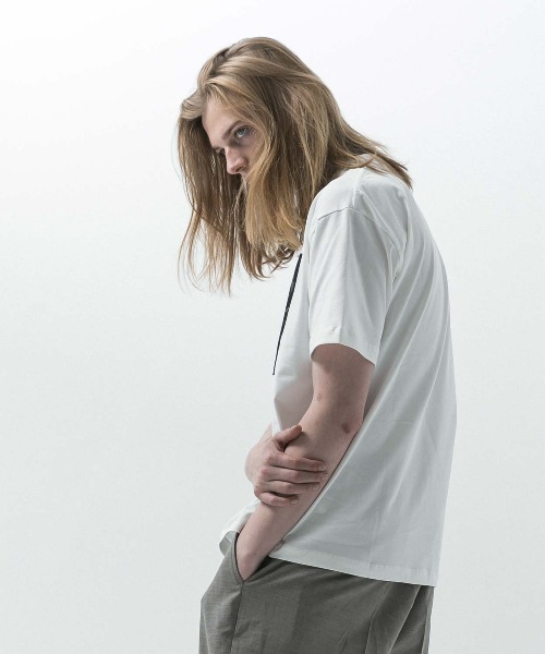 SLICK(スリック)の「【SLICK/スリック】Regular Fit Printed T-Shirt (Routin) / レギュラーフィットプリントTシャツ /レギュラーフィット / ヘビーウェイト(Tシャツ/カットソー・メンズ・ホワイト/ブラック・3/2/1)」の15枚目の写真