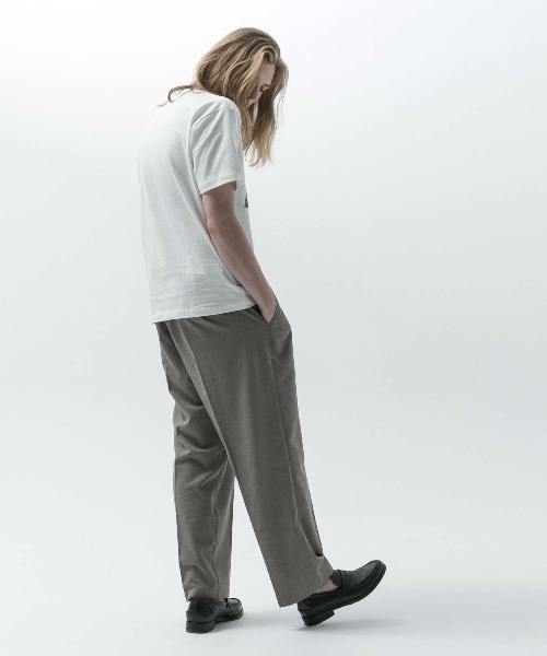 SLICK(スリック)の「【SLICK/スリック】Regular Fit Printed T-Shirt (Routin) / レギュラーフィットプリントTシャツ /レギュラーフィット / ヘビーウェイト(Tシャツ/カットソー・メンズ・ホワイト/ブラック・3/2/1)」の12枚目の写真